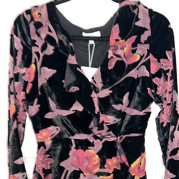 Lucy Paris, velvet floral dress - Picture 2 of 4